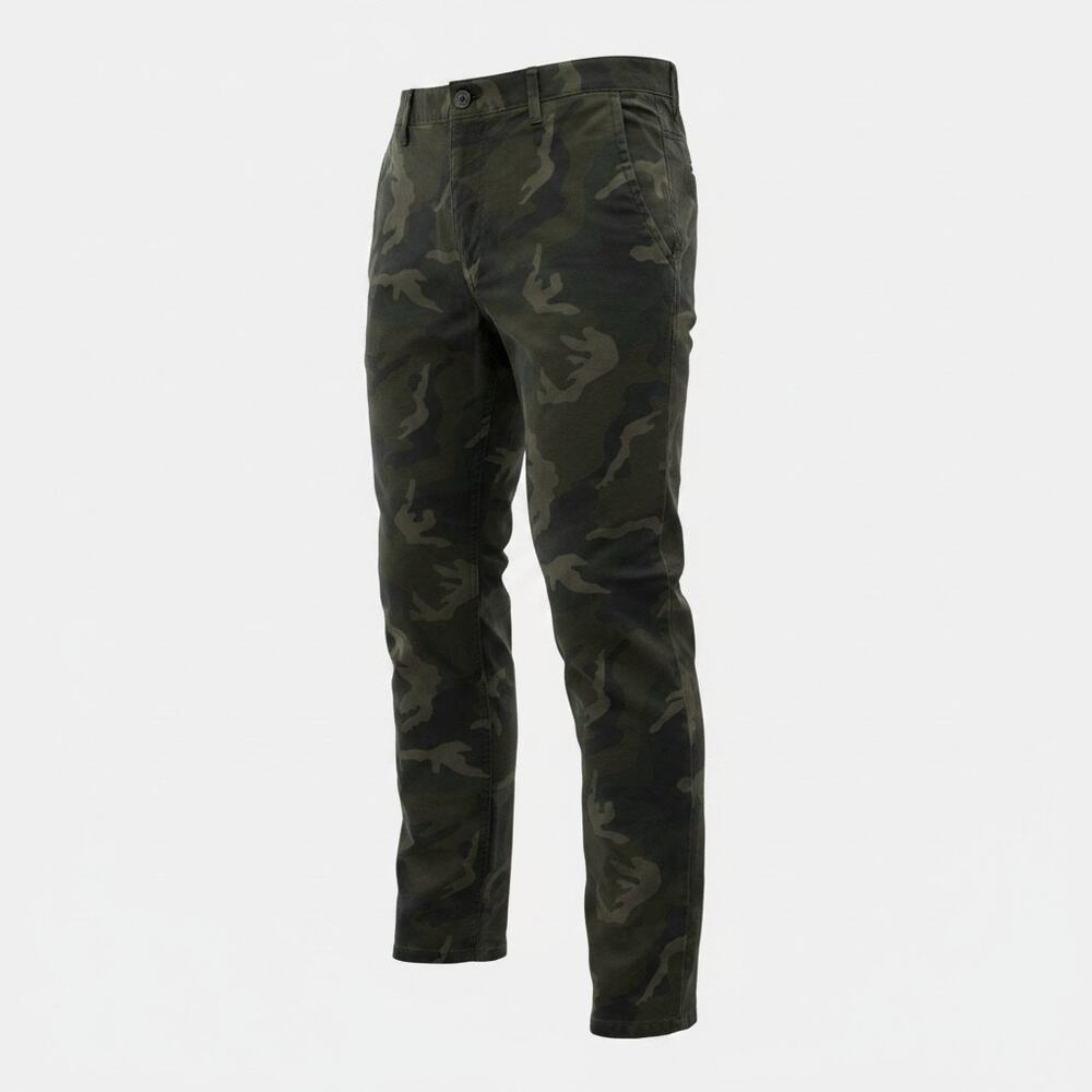 NEW Old Navy Slim Fit Camo Pants Mens 32x32 Green